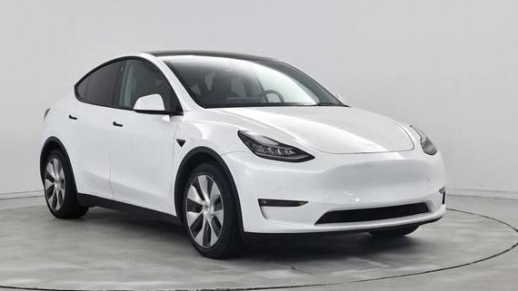 TESLA MODEL Y 2021 5YJYGDEE6MF117826 image